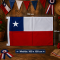 Bandera De Chile 100x150 (cm)