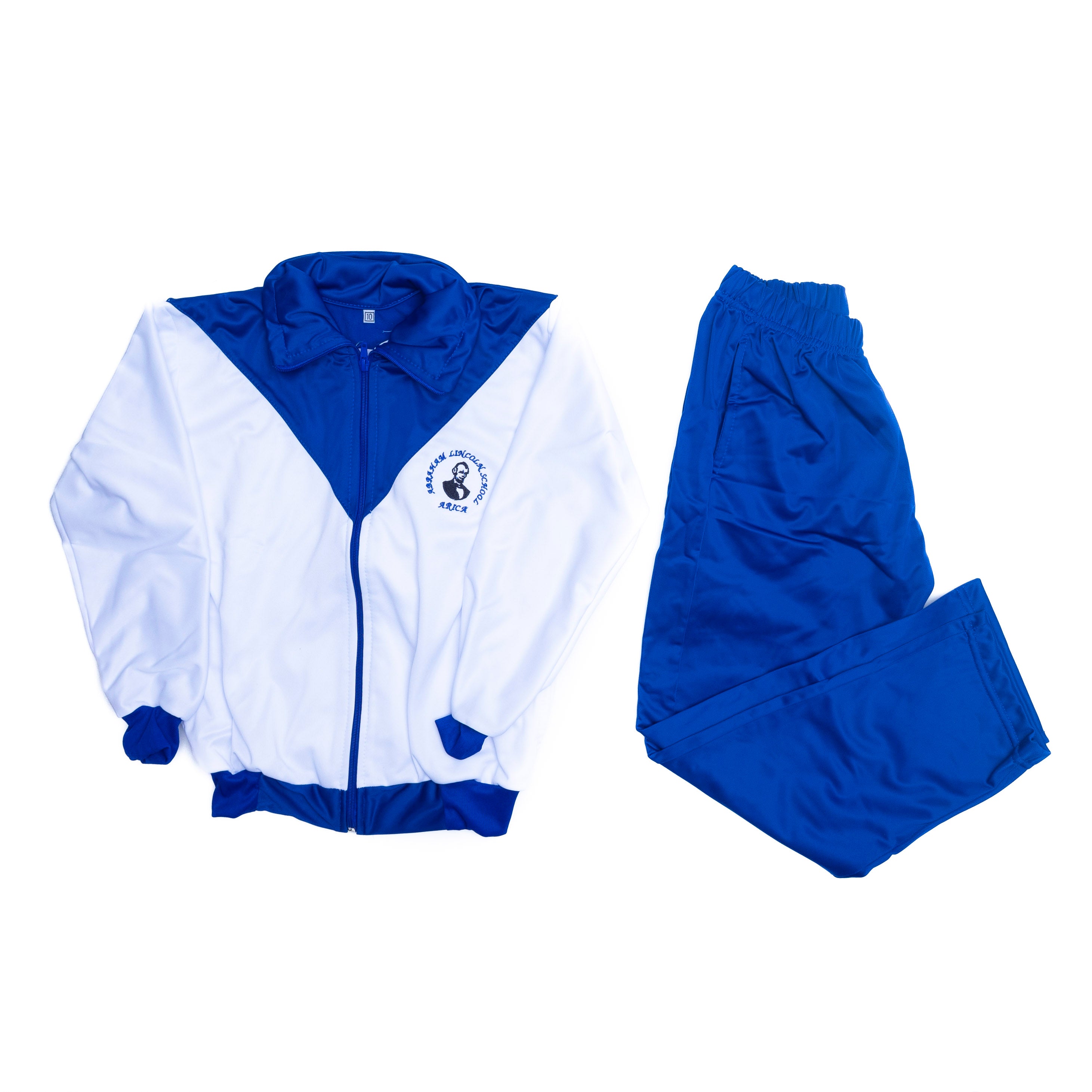 Buzo completo Abraham Lincoln School Arica Tipo Velour