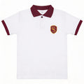 Polera Piqué Colegio Saucache Blanco