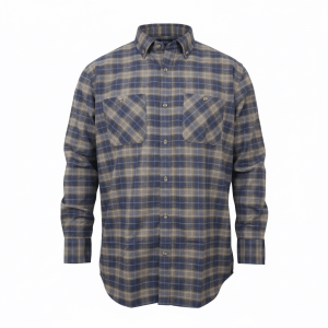 Camisa Cuadrillé (Azul/Gris)