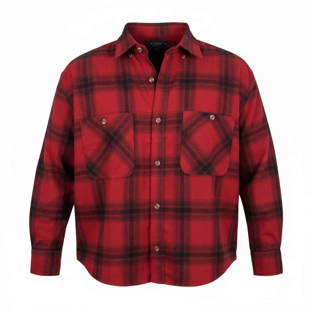 Camisa Cuadrillé (Roja)