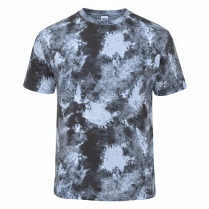 Polera Manchada Plomo